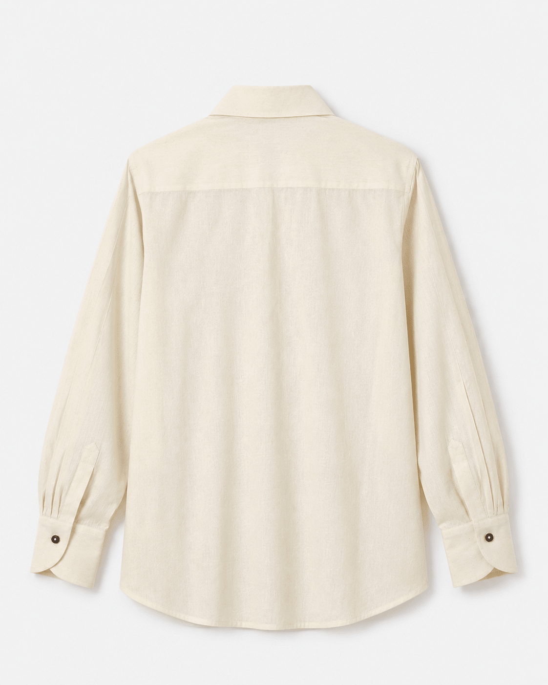 Long Collar Shirt – Modern Statement Collar Shirt for Effortless Style – Womens Shirt on Brown Living™. SKU: ACB2026008. Img 2.