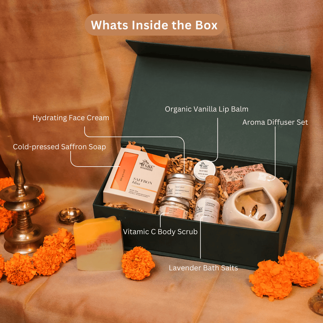 Love & Light Luxury Gift Set | Premium Diwali Gift – Gift Hampers on Brown Living™. SKU: BNDG05. Img 4.