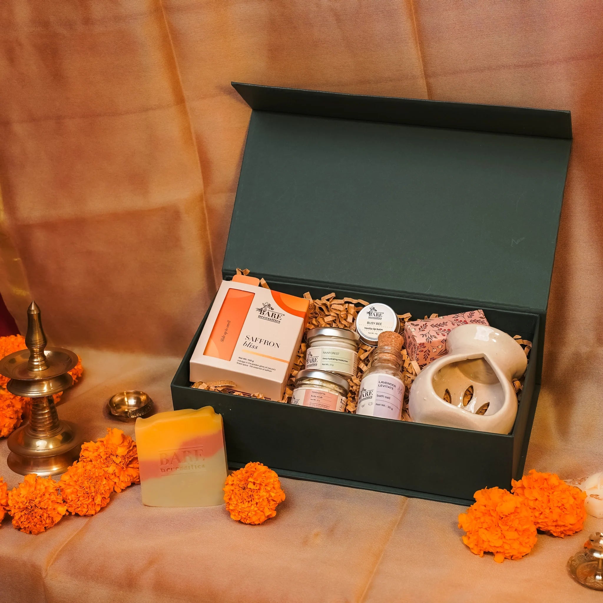 Love & Light Luxury Gift Set | Premium Diwali Gift – Gift Hampers on Brown Living™. SKU: BNDG05. Img 7.