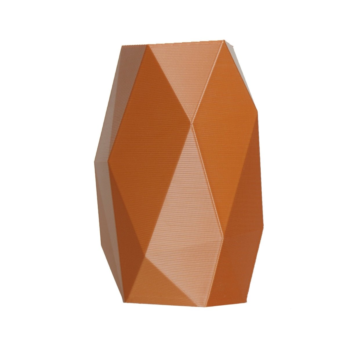 Low Poly Plant - Based Exotic Brass Vase – Home Decor on Brown Living™. SKU: LOPOEDPLERA026. Img 3.