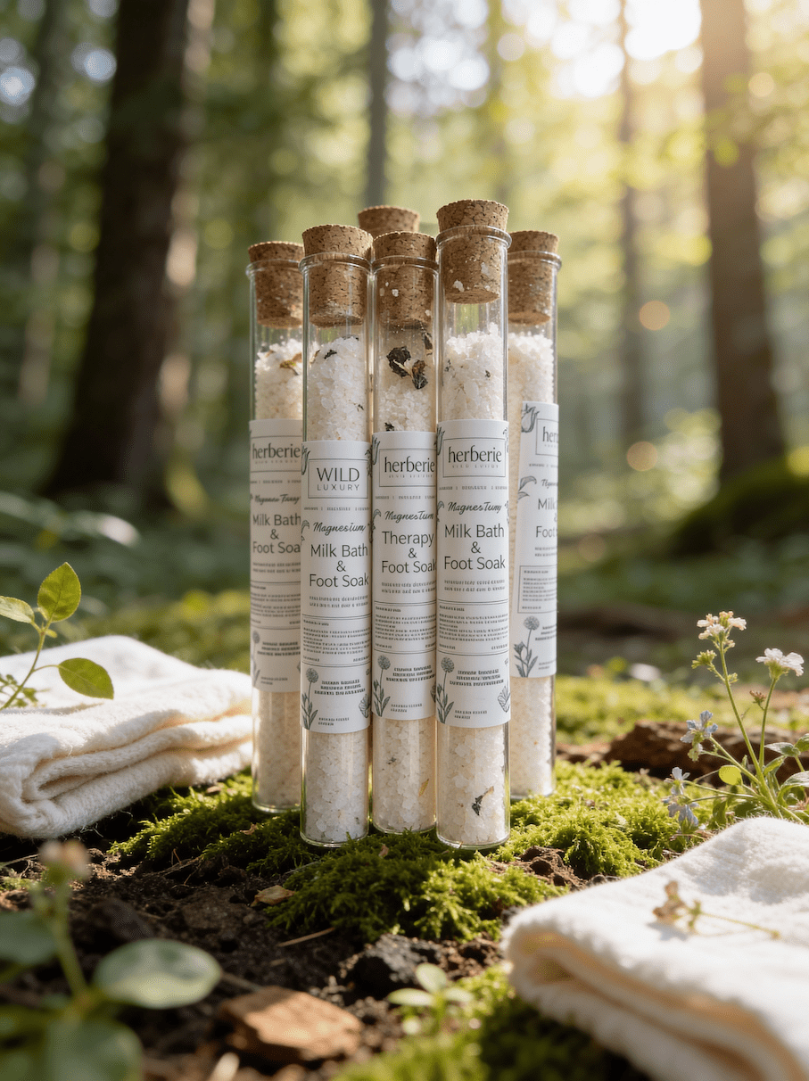 Magnesium Therapy Foot & Bath Soak | Deep Relaxation – Foot Soak on Brown Living™. SKU: MTFS-66. Img 5.