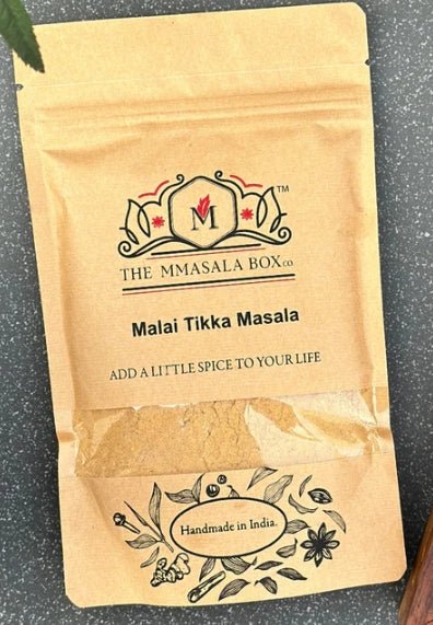 Malai Tikka Mix 100g – Creamy Marinade Spice for Rich Flavor – Seasonings & Spices on Brown Living™. SKU: TMMBC12. Img 1.
