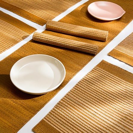 Masland Placemats & Runner Set - (Set of 7) – Table Linens on Brown Living™. SKU: MKMASS009. Img 7.