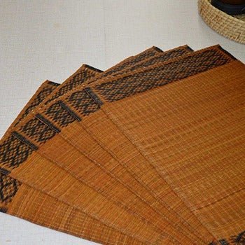 Masland Placemats - (Set of 6) – Table Linens on Brown Living™. SKU: MKMMAT012D-n. Img 1.