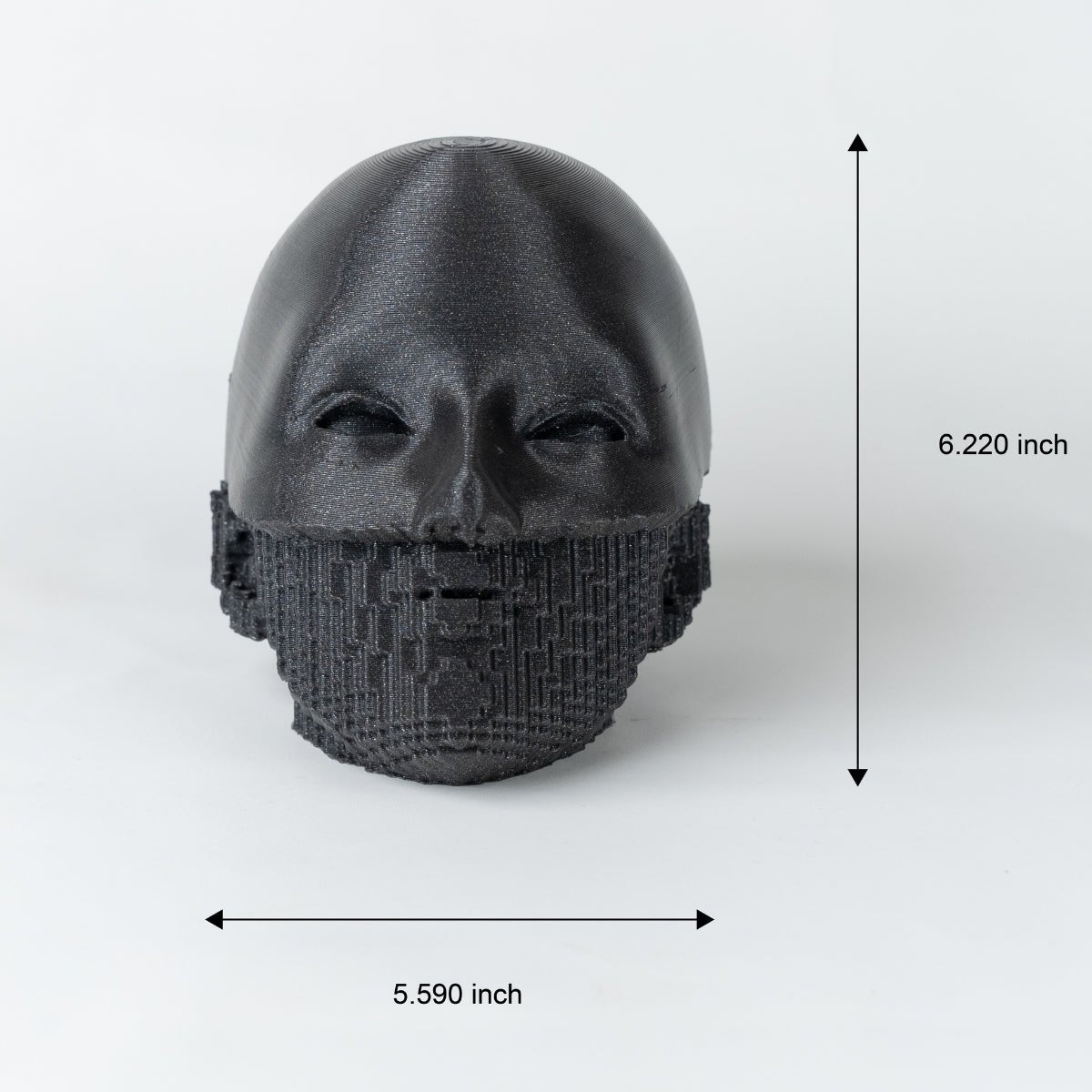 Matrix Mazzard Plant - Based Twinkling Black Figurine – Home Decor on Brown Living™. SKU: MAMAEDPLTKA042. Img 4.