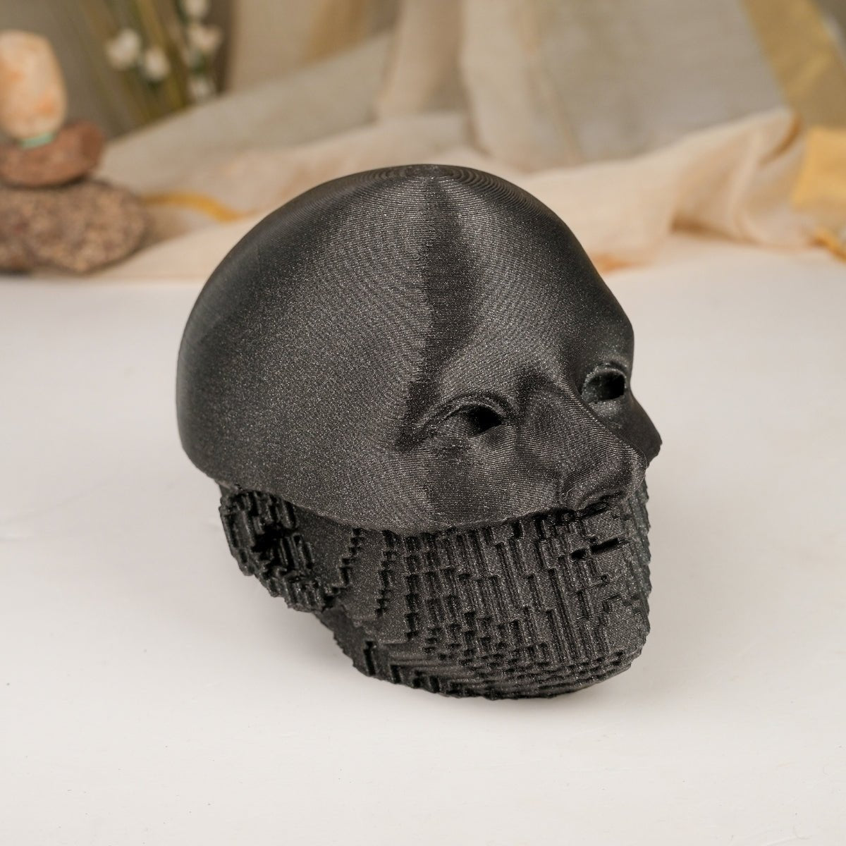 Matrix Mazzard Plant - Based Twinkling Black Figurine – Home Decor on Brown Living™. SKU: MAMAEDPLTKA042. Img 1.