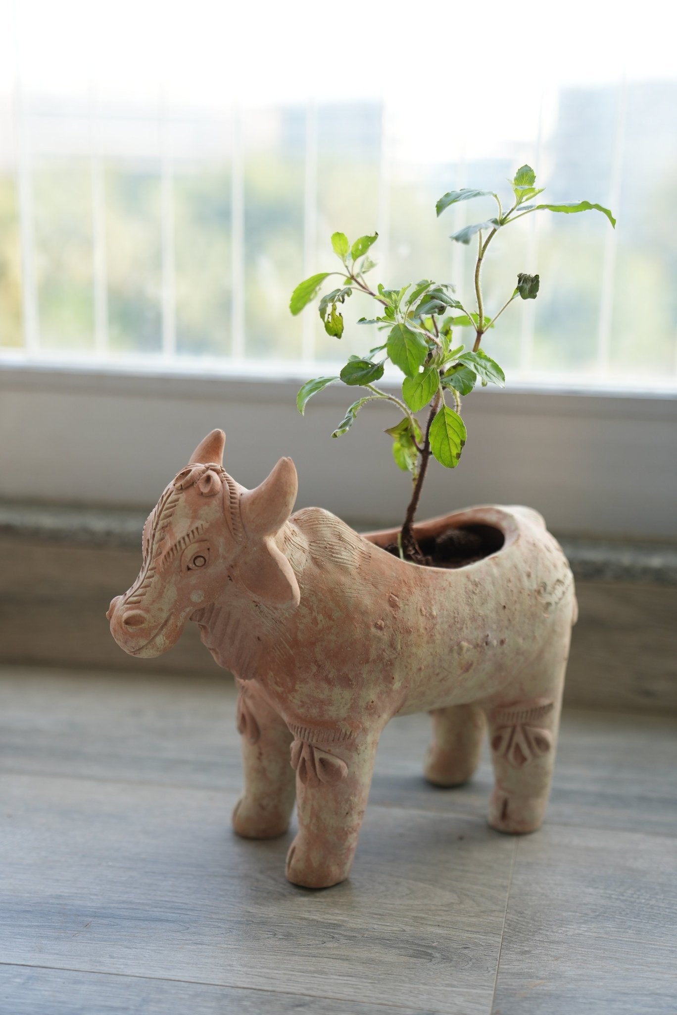Meadow Cow Earthen Planter ā Pots & Planters on Brown Livingā¢. SKU: A0_plt_0056. Img 2.
