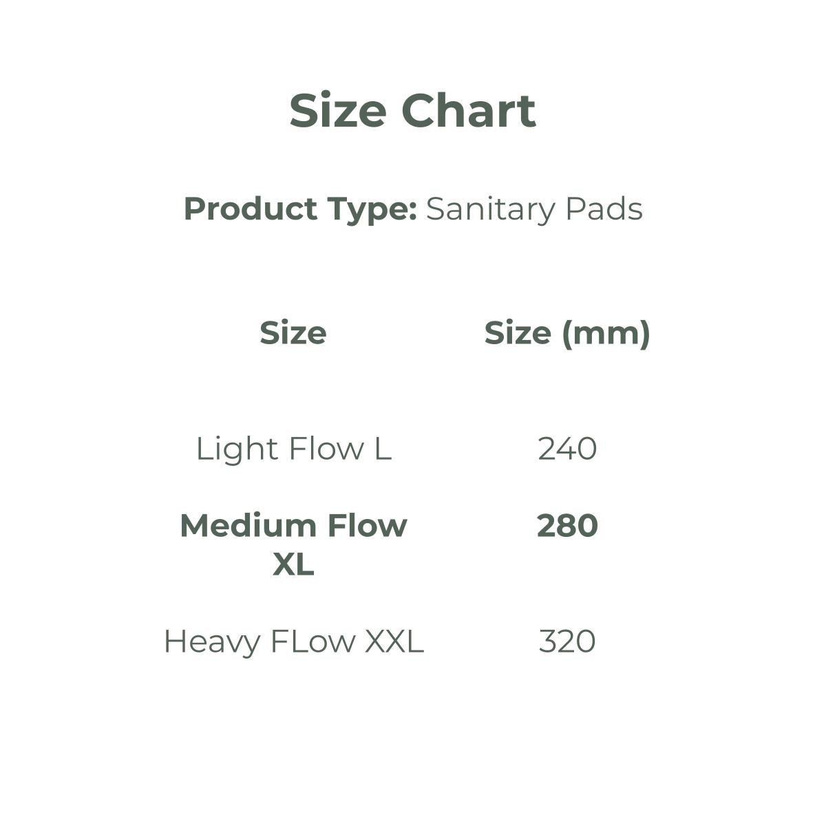 Medium Flow Menstrual Pads | Pack of 18 – Sanitary Pad on Brown Living™. SKU: PPMF18. Img 5.