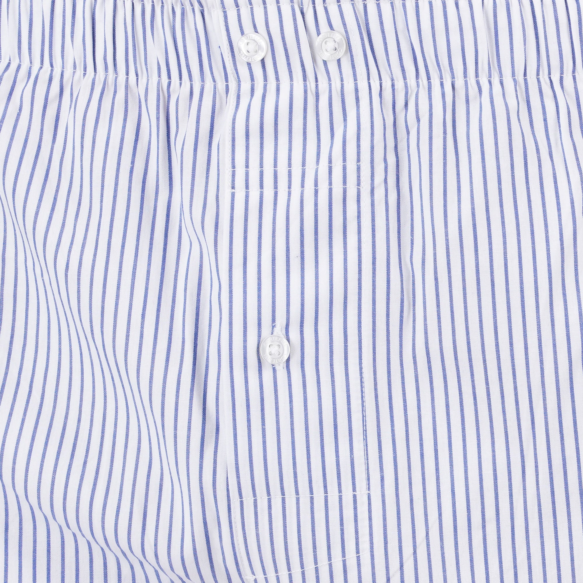 Men’s Boxer Set White Stripe Print | Pack Of 3 – Mens Shorts on Brown Living™. SKU: ARZIKI011-WHITE-STRIPE-PRINT-M. Img 6.