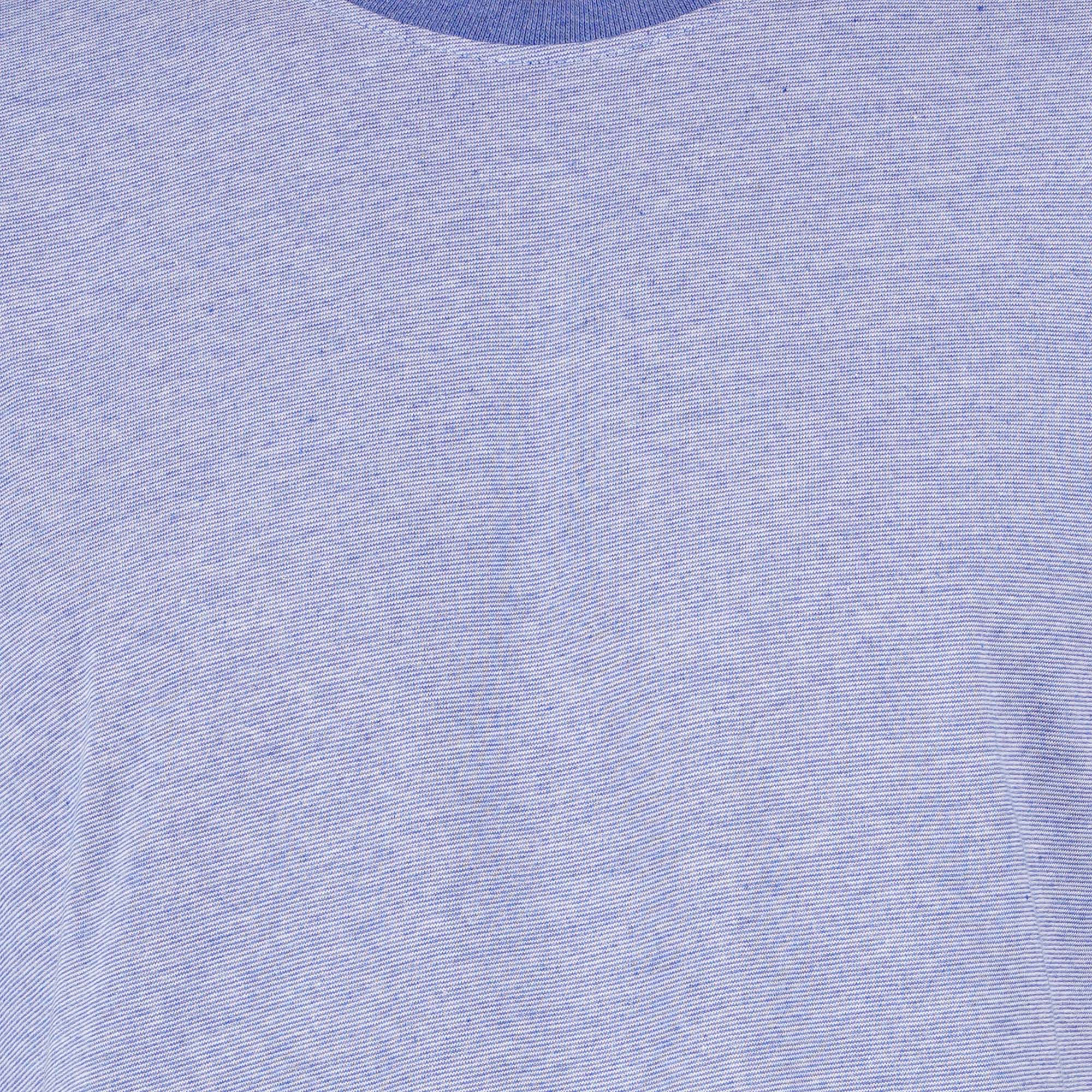 Men’s Organic Cotton Navy Nightwear Set | T-Shirt & Printed Pants – Mens Pyjama on Brown Living™. SKU: ARZIKI091-NAVY-M. Img 7.