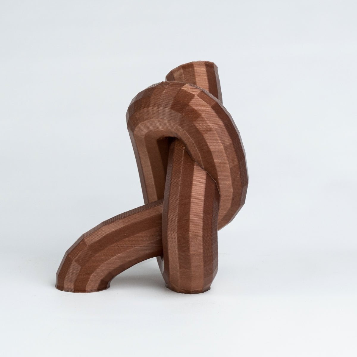 Mere Knot Plant - Based Translucent Copper Vase – Home Decor on Brown Living™. SKU: MEKNEDPLTCA037. Img 2.