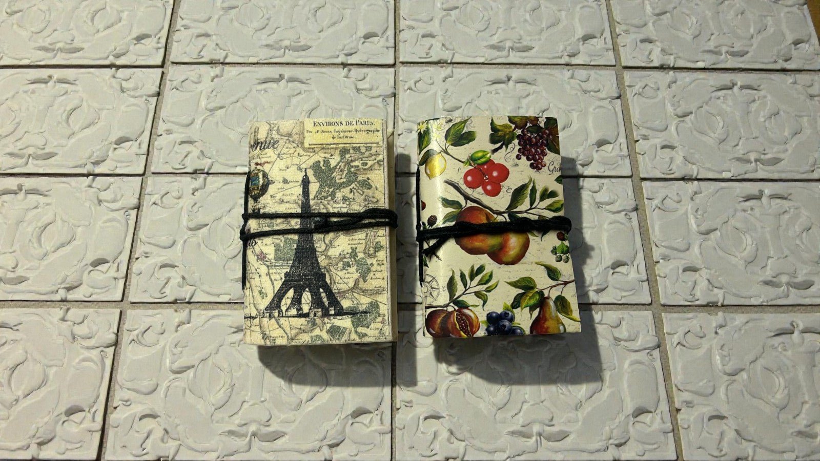 Mini Recycled Paper Journal Pack of 2 – Notebooks & Notepads on Brown Living™. SKU: OEP2533993a. Img 19.