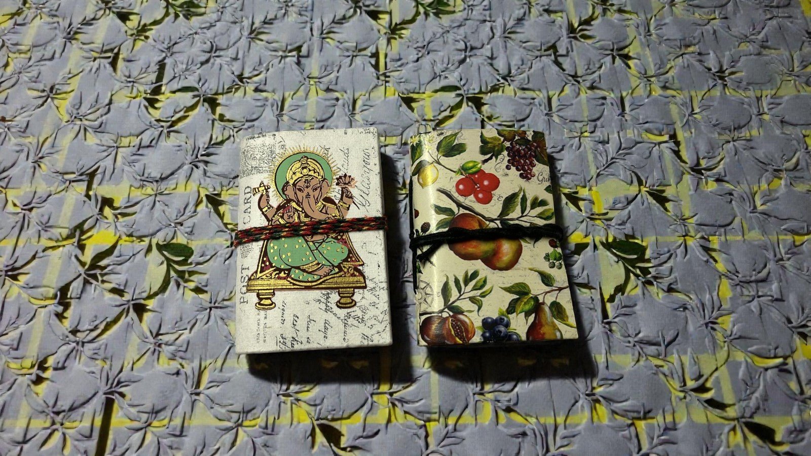 Mini Recycled Paper Journal Pack of 2 – Notebooks & Notepads on Brown Living™. SKU: OEP2533993a. Img 15.