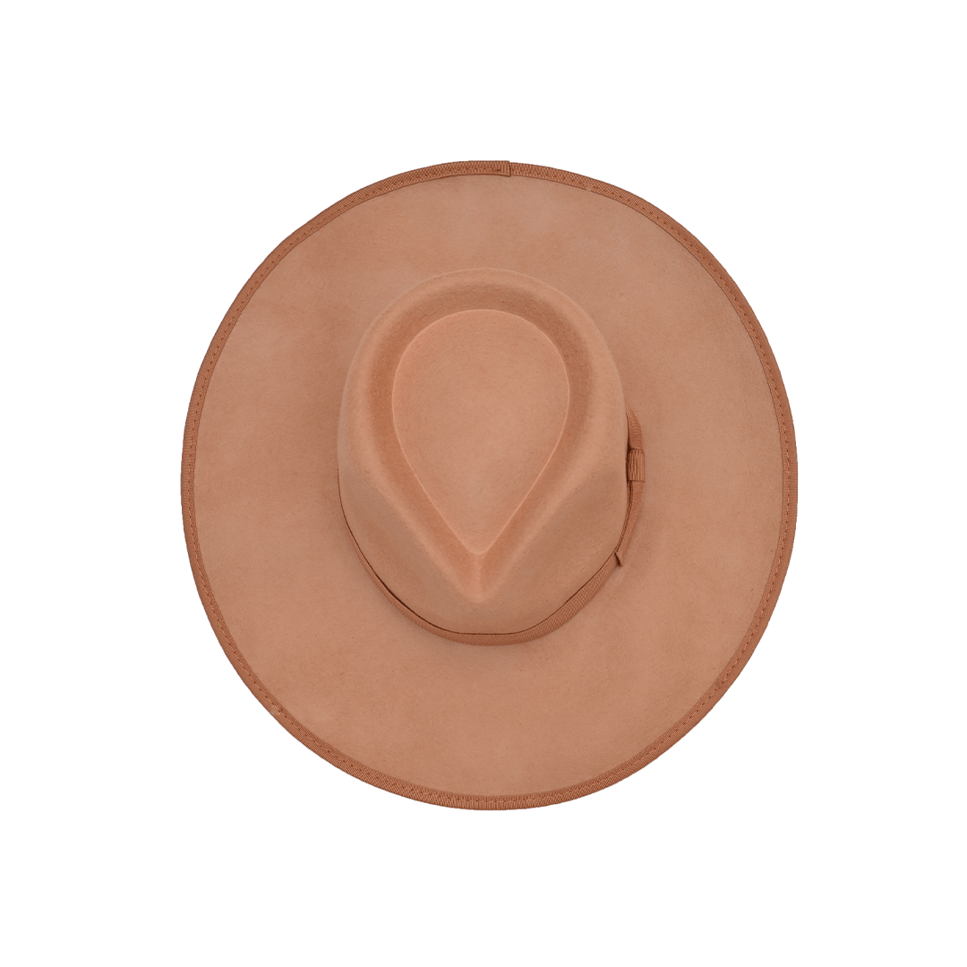 Mirage Fedora Hat | Classic Structured Fedora For Travel & Everyday St – Womens Hat on Brown Living™. SKU: MBNL006006. Img 12.