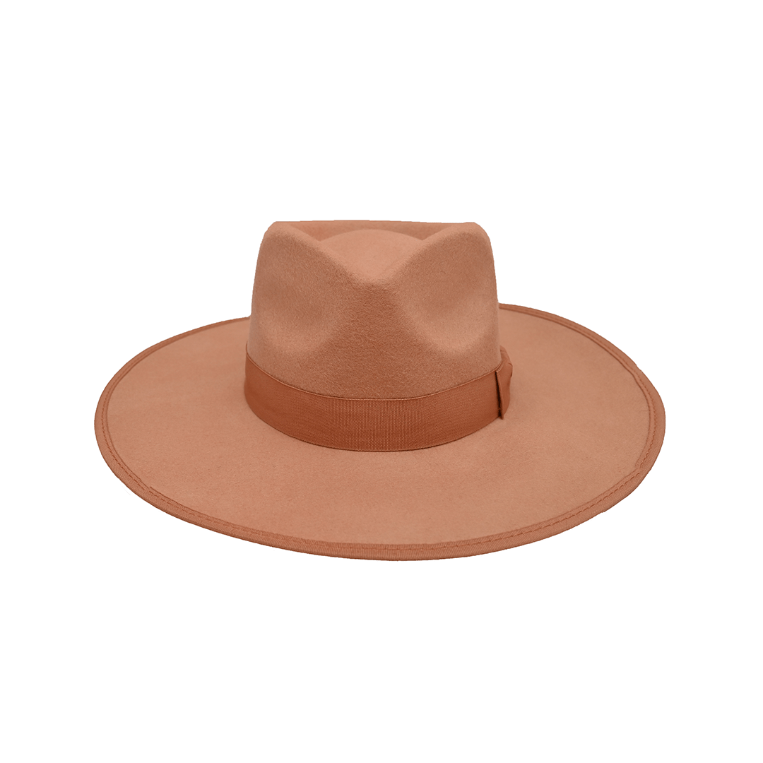 Mirage Fedora Hat | Classic Structured Fedora For Travel & Everyday St – Womens Hat on Brown Living™. SKU: MBNL006006. Img 11.