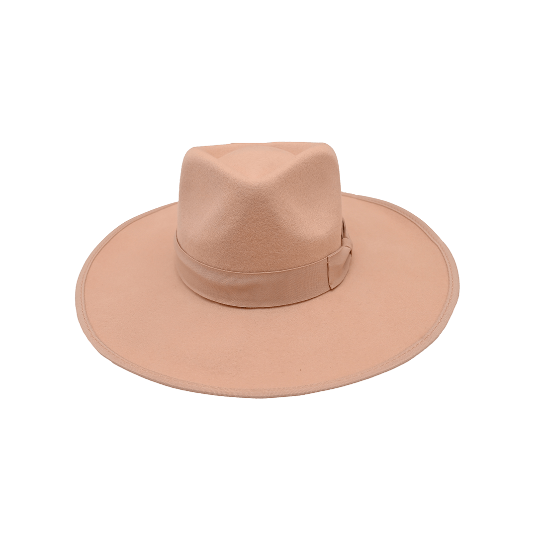 Mirage Fedora Hat | Classic Structured Fedora For Travel & Everyday St – Womens Hat on Brown Living™. SKU: MBNL006007. Img 9.