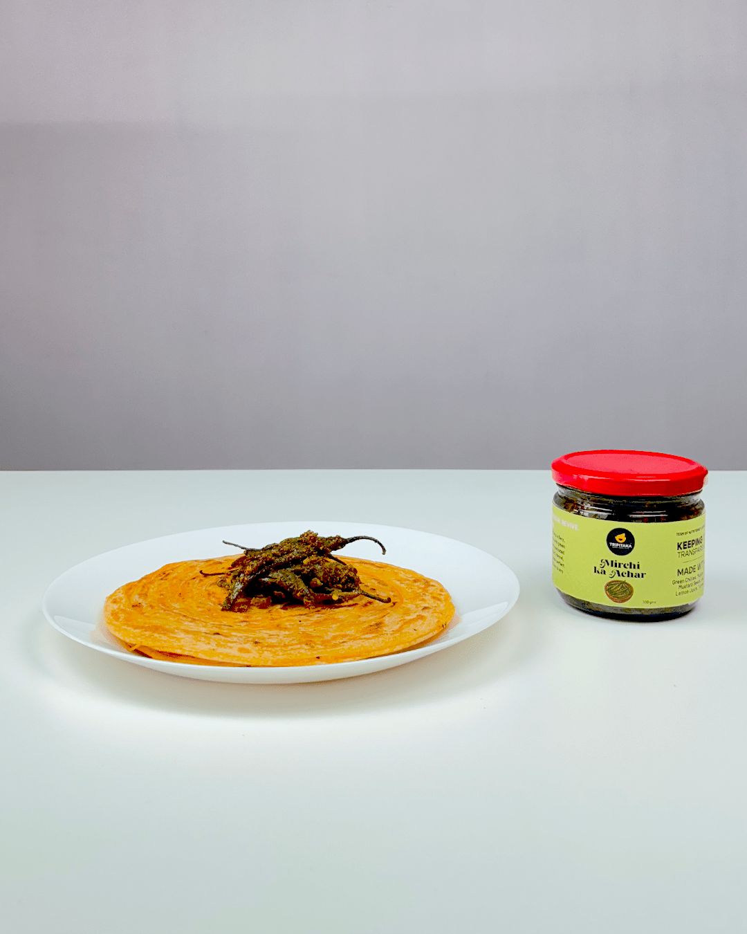 Mirchi ka Achar | Indian Green Chilli Pickle | Spicy & Tangy | 250 g – Pickles & Chutney on Brown Living™. SKU: TP-PK-MC. Img 4.