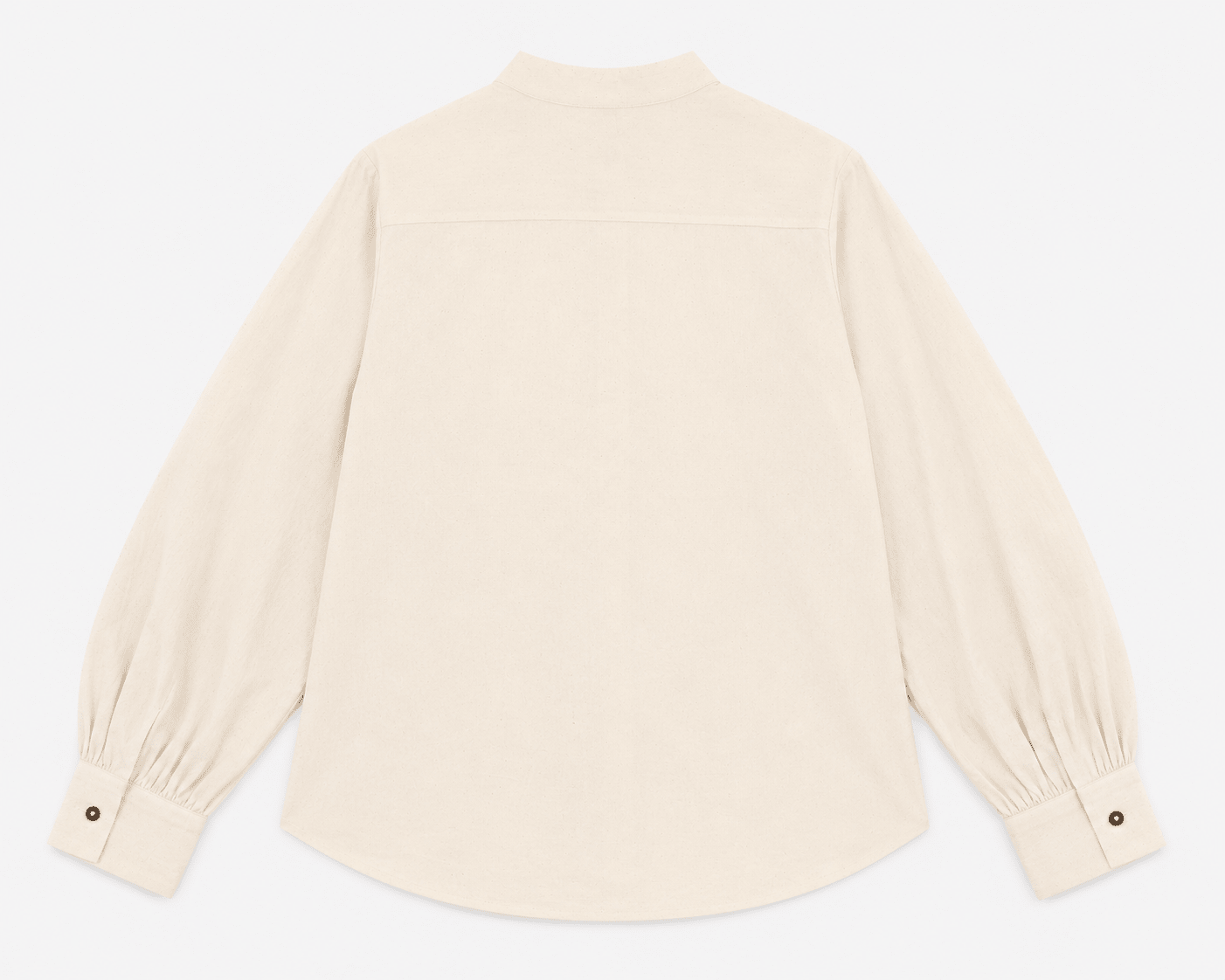 Mirror Tuck Shirt – Contemporary Tucked Detail Shirt for Modern Style – Womens Shirt on Brown Living™. SKU: ACB2026010. Img 2.