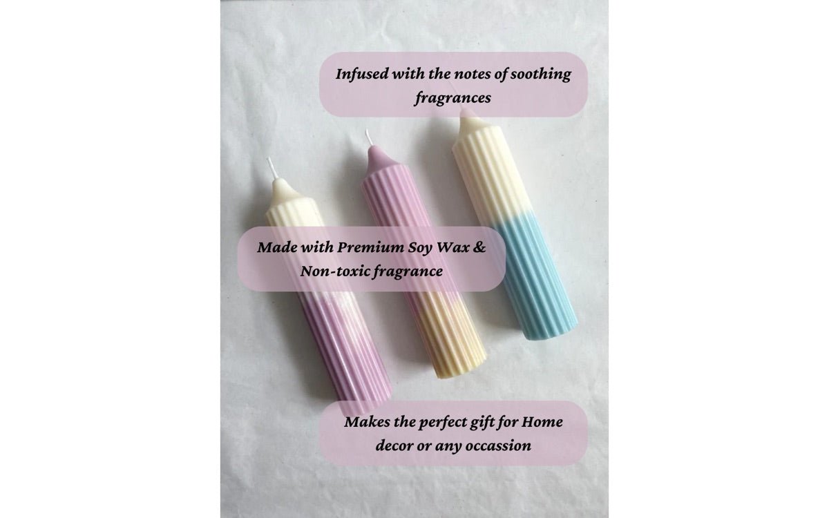 Mix & Match Hope Pillar - Small (Pink - Yellow & Blue - White) | Verified Sustainable by Brown Living™
