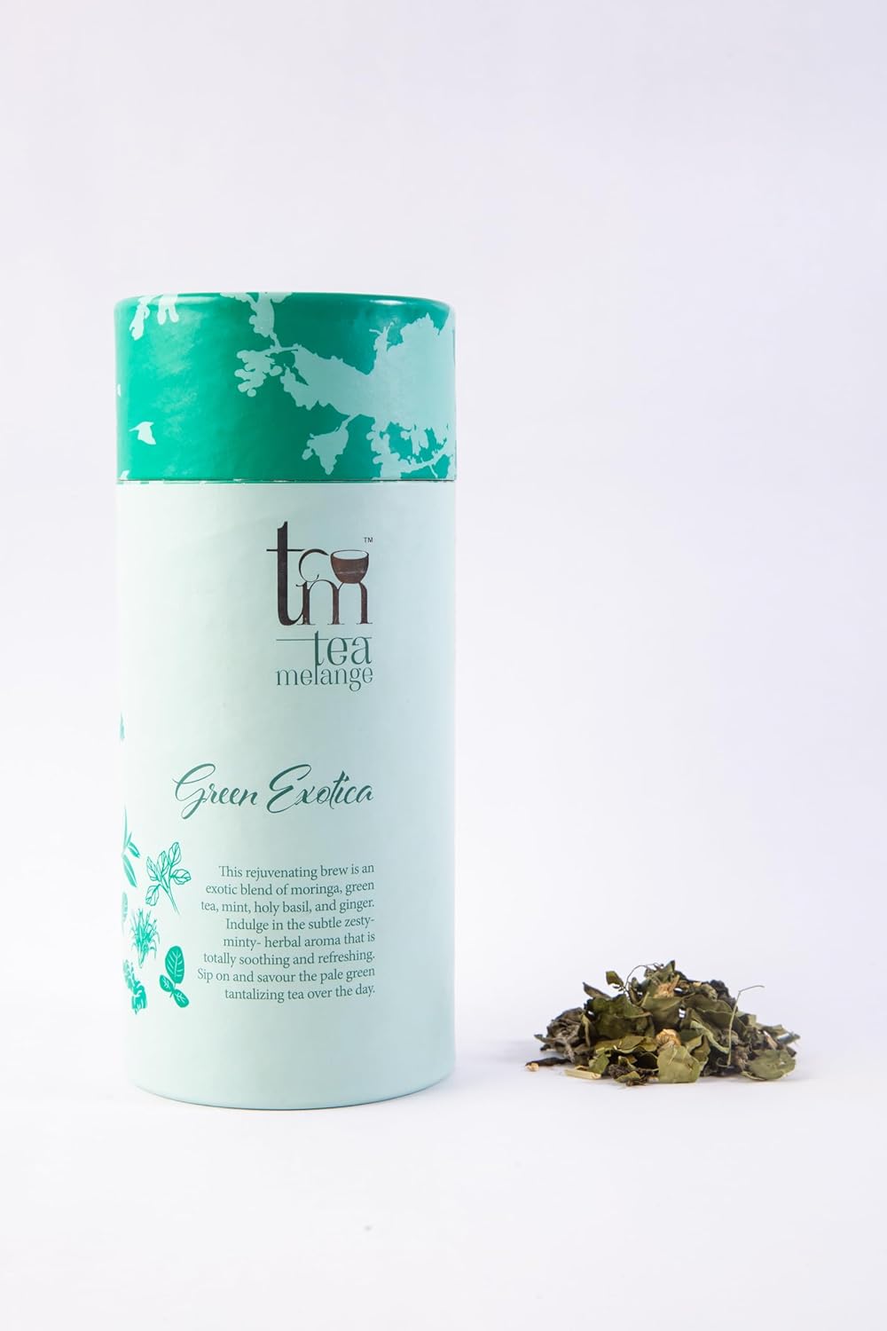 Moringa Herbal Tea | Green Exotica Wellness Tea – Tea on Brown Living™. SKU: TM_GE. Img 3.