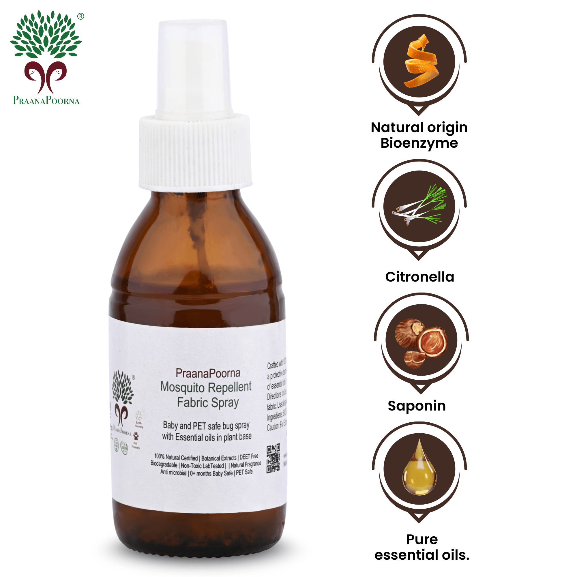 Mosquito Repellent Fabric Spray 100ml – Insect Repellent on Brown Living™. SKU: SKUA50_SS. Img 4.