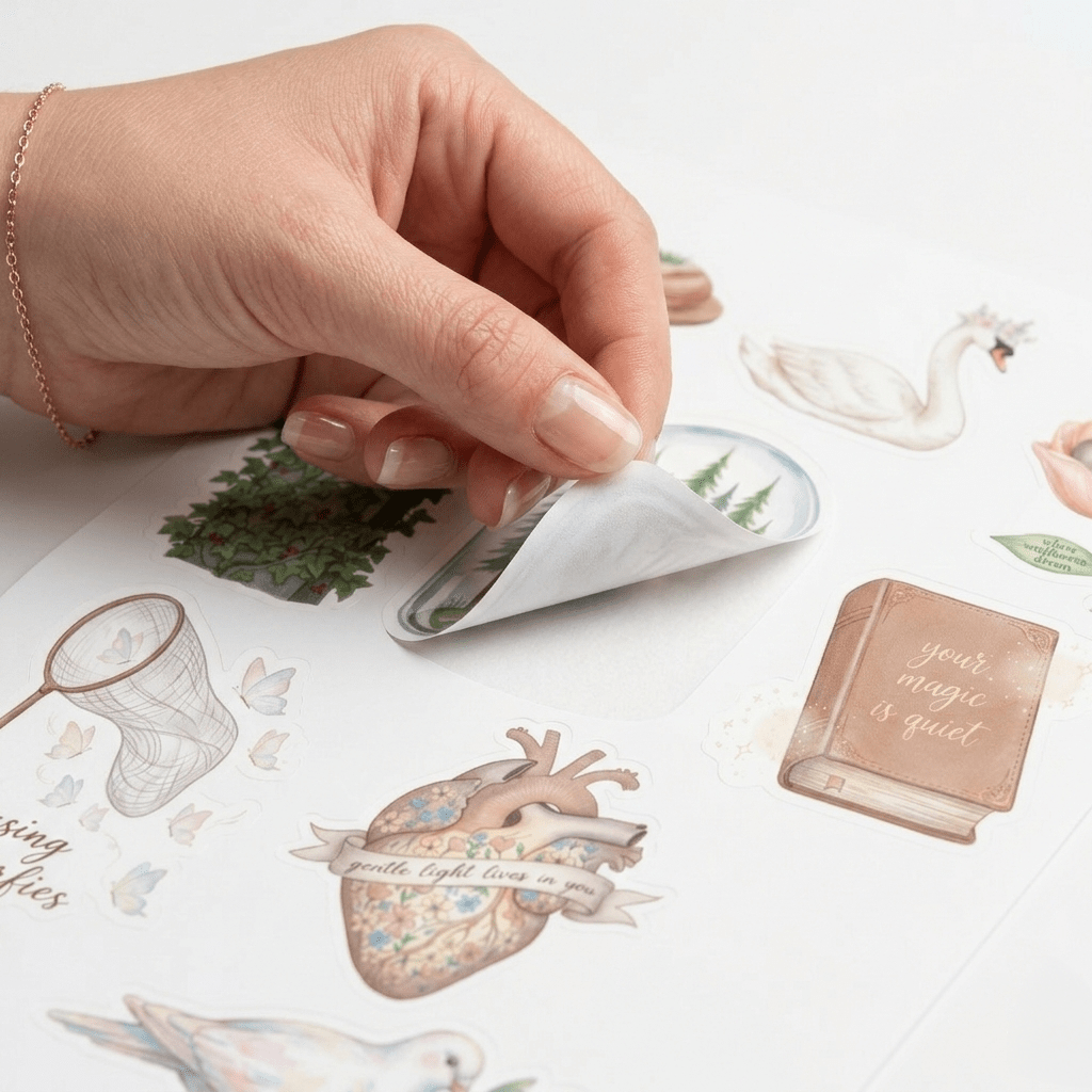 Motivational Mindfulness Quotes Stickers For Journaling & Vision Board – Stationery on Brown Living™. SKU: 14-CA18-MotivationalStickers. Img 2.