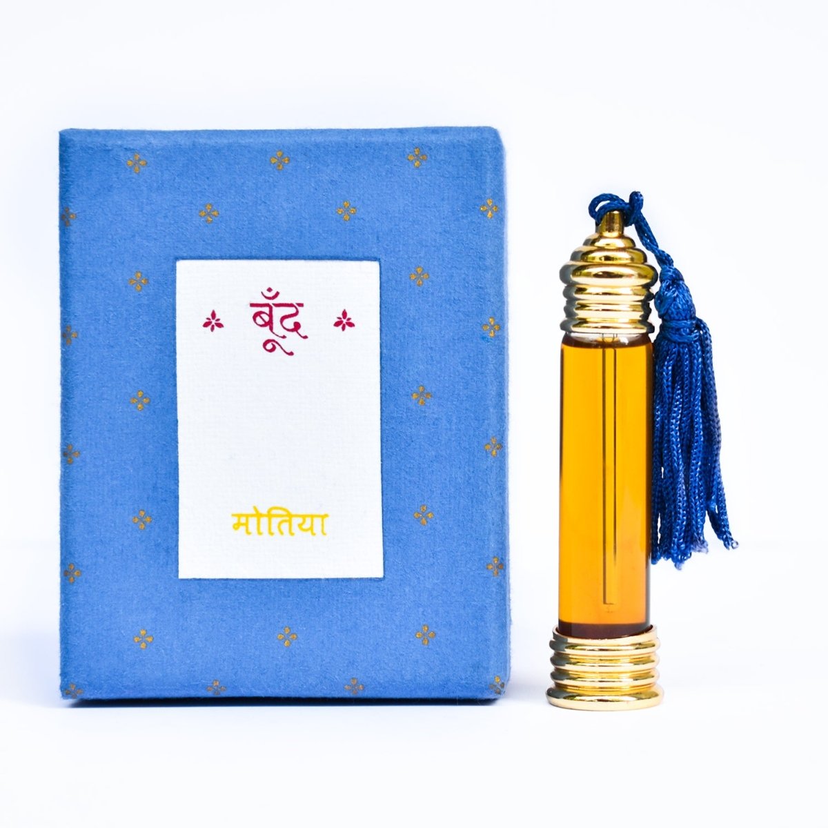 मोतिया | Motiya Natural Perfume Oil (Jasmine Attar) – Essential Oils by Boond Fragrances available on Brown Living™. 12ml . SKU: BF02b. Img 5.