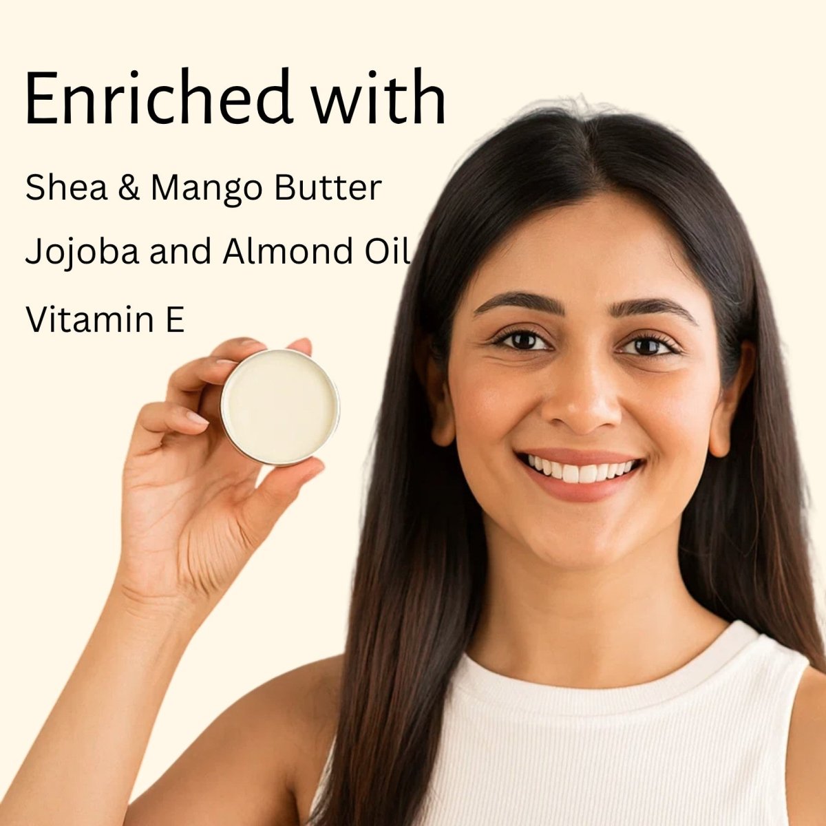 Natural Deodorant Cream | Vanilla | Enriched with Jojoba & Almond Oil – Deodorant by Lilo Naturals available on Brown Living™. . SKU: SKUD001. Img 5.