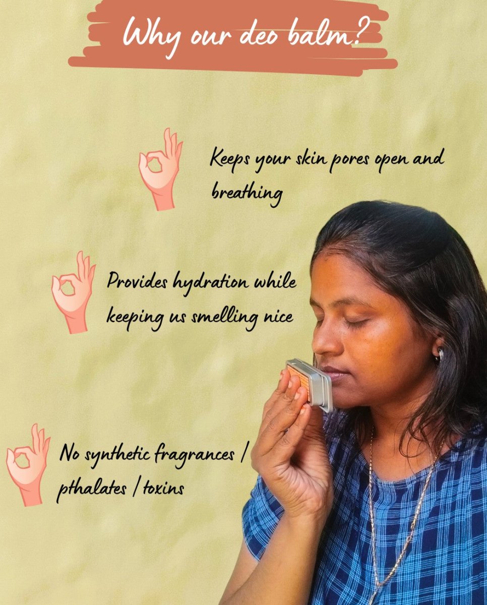 Natural Deodorant – Long - Lasting & Chemical - Free – Deodorant by Kamarkattu Ecostore available on Brown Living™. Orange 10 G. SKU: odeo10g. Img 2.