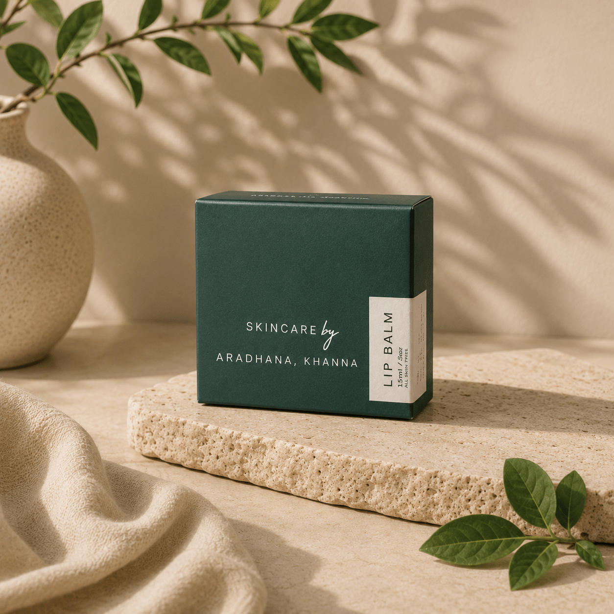 Natural Fresh Spearmint Lip Balm | Soothing & Hydrating | 15g – Lip Balms on Brown Living™. SKU: 276-16609-FSLB001. Img 2.