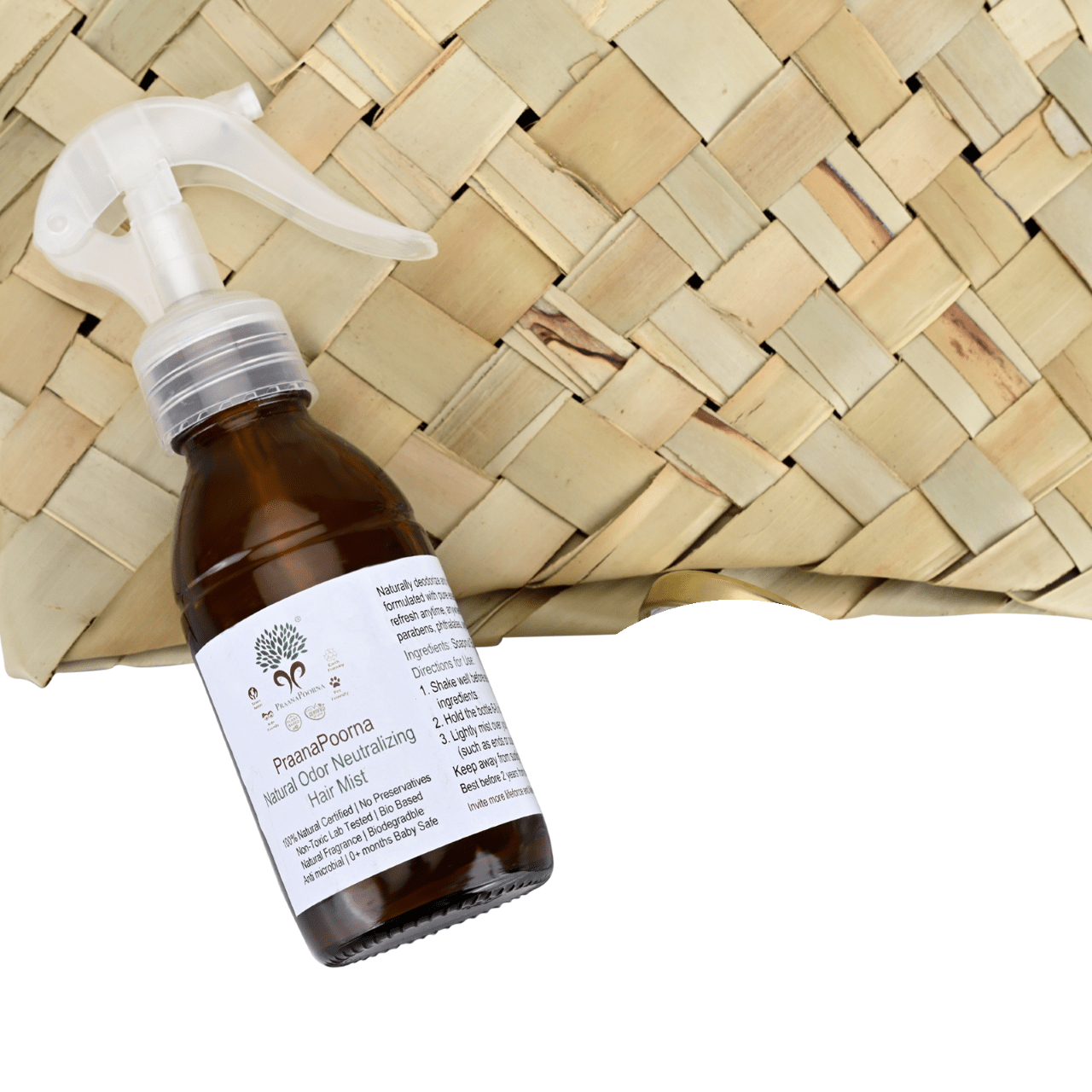 Natural Odor Neutralizing Hair Mist – Hair Mist on Brown Living™. SKU: ARH_25. Img 3.
