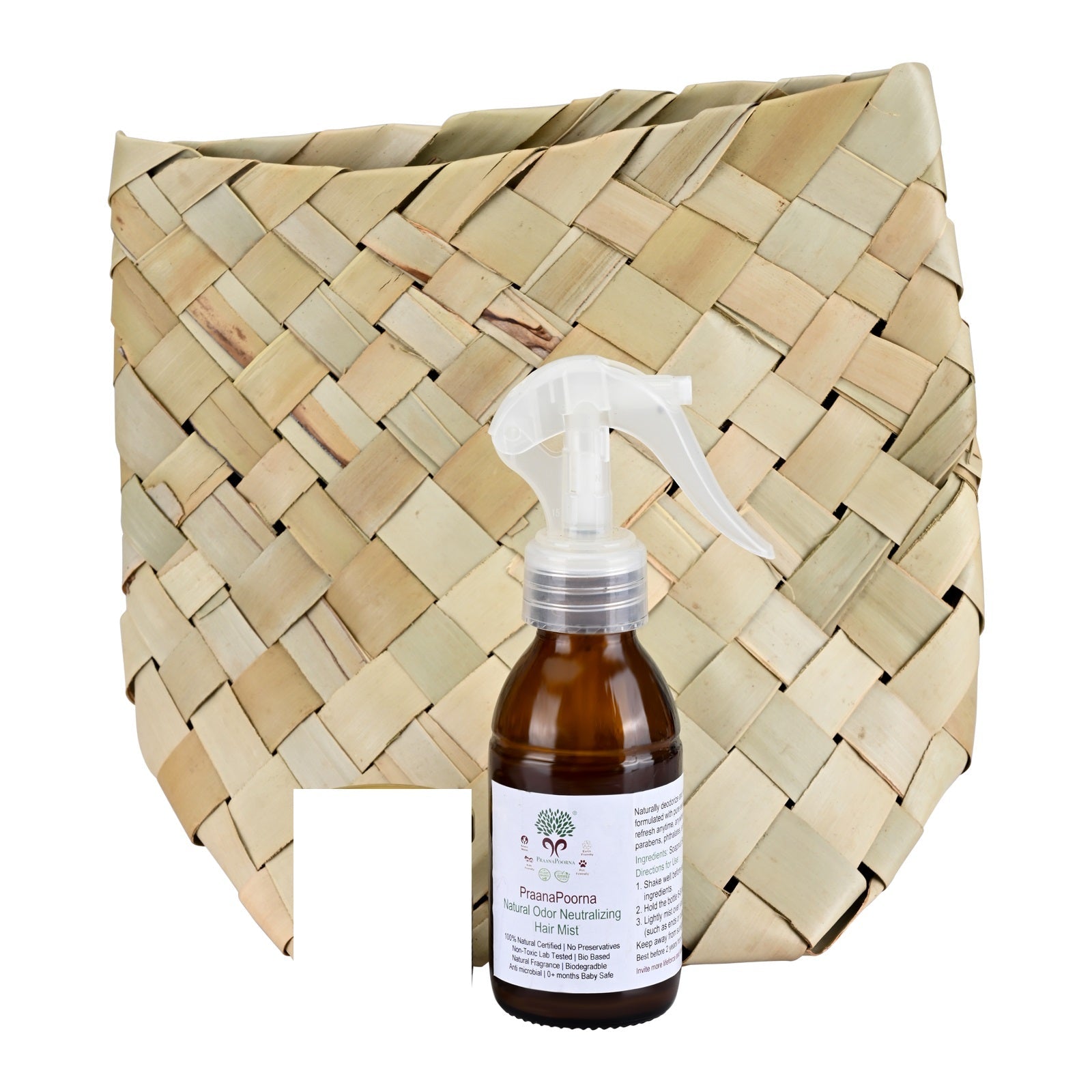 Natural Odor Neutralizing Hair Mist – Hair Mist on Brown Living™. SKU: ARH_25. Img 2.