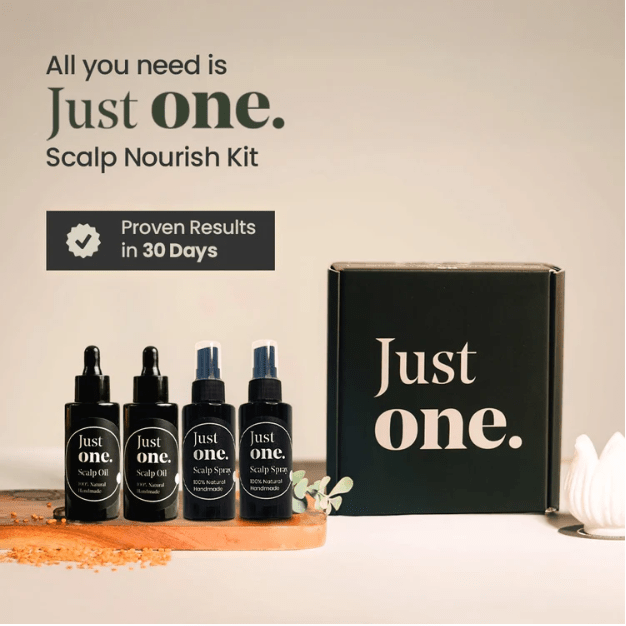 Natural Scalp Care & Hair Nourishing Kit | 200ml – Hair Oil on Brown Living™. SKU: JO-13NSHGONN. Img 5.