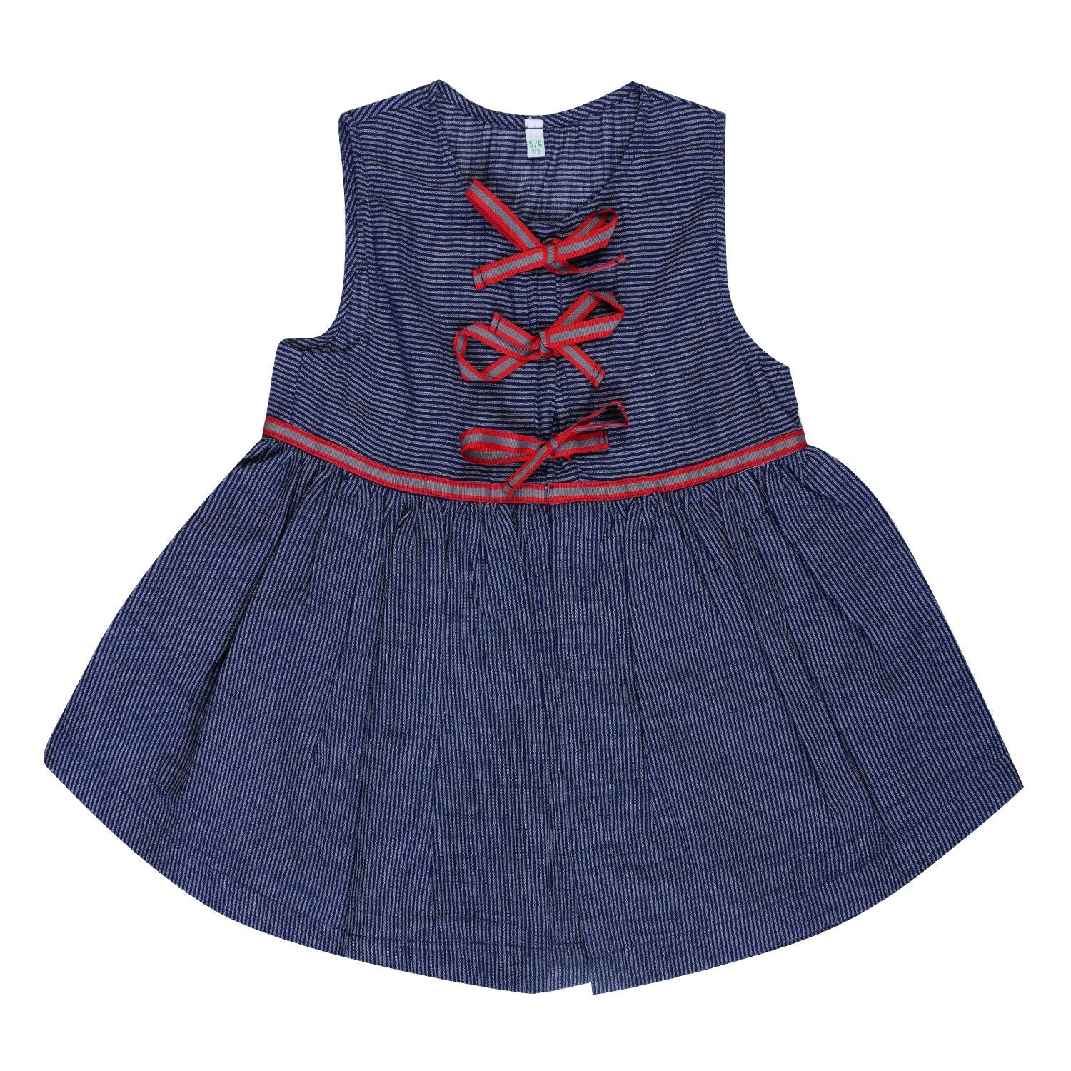 Navy Lace - Up Dress & Shorts Set Regular Fit for Girls – Kids Daywear Sets on Brown Living™. SKU: PG165_1. Img 3.