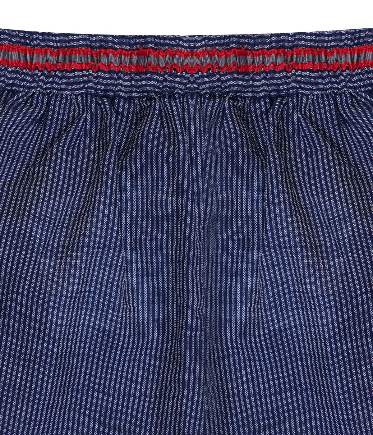 Navy Lace - Up Dress & Shorts Set Regular Fit for Girls – Kids Daywear Sets on Brown Living™. SKU: PG165_1. Img 5.