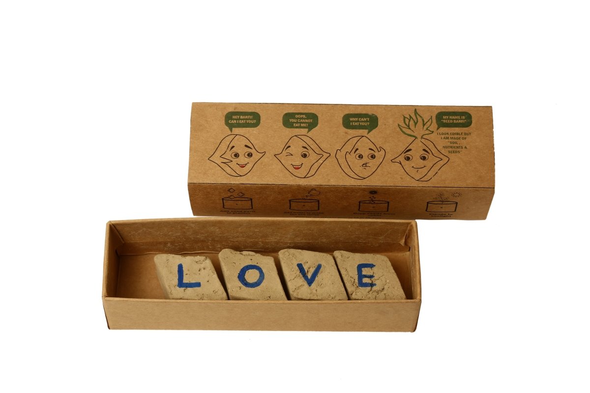Nazarbattu Rakhi Gift Box | Rakhi and Lumba Set, Bamboo Speaker, Planting Material – Rakhi by Scrapshala available on Brown Living™. . SKU: SSR017. Img 6.