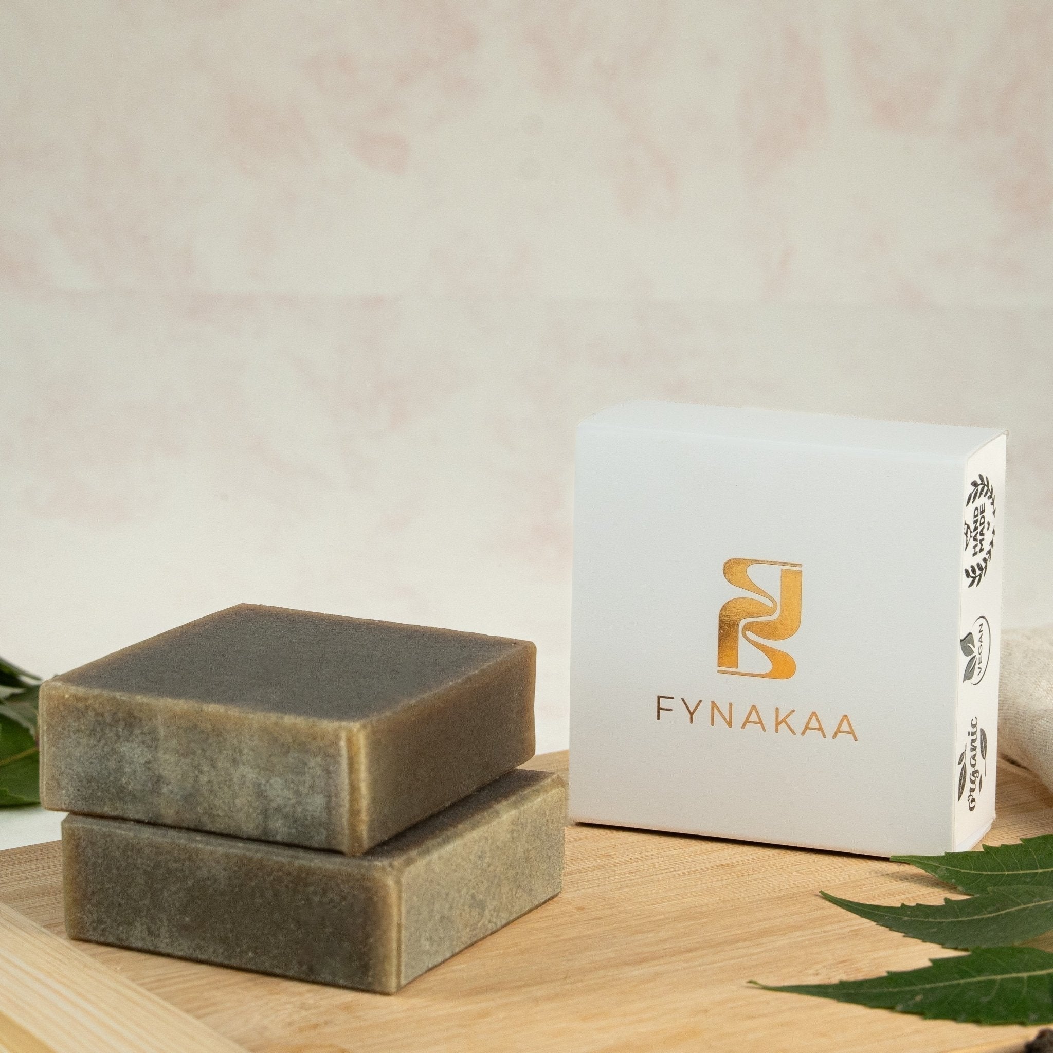 Neem & Eucalyptus Handcrafted Cold Processed Soap – Body Soap on Brown Living™. SKU: NNE1010X. Img 1.