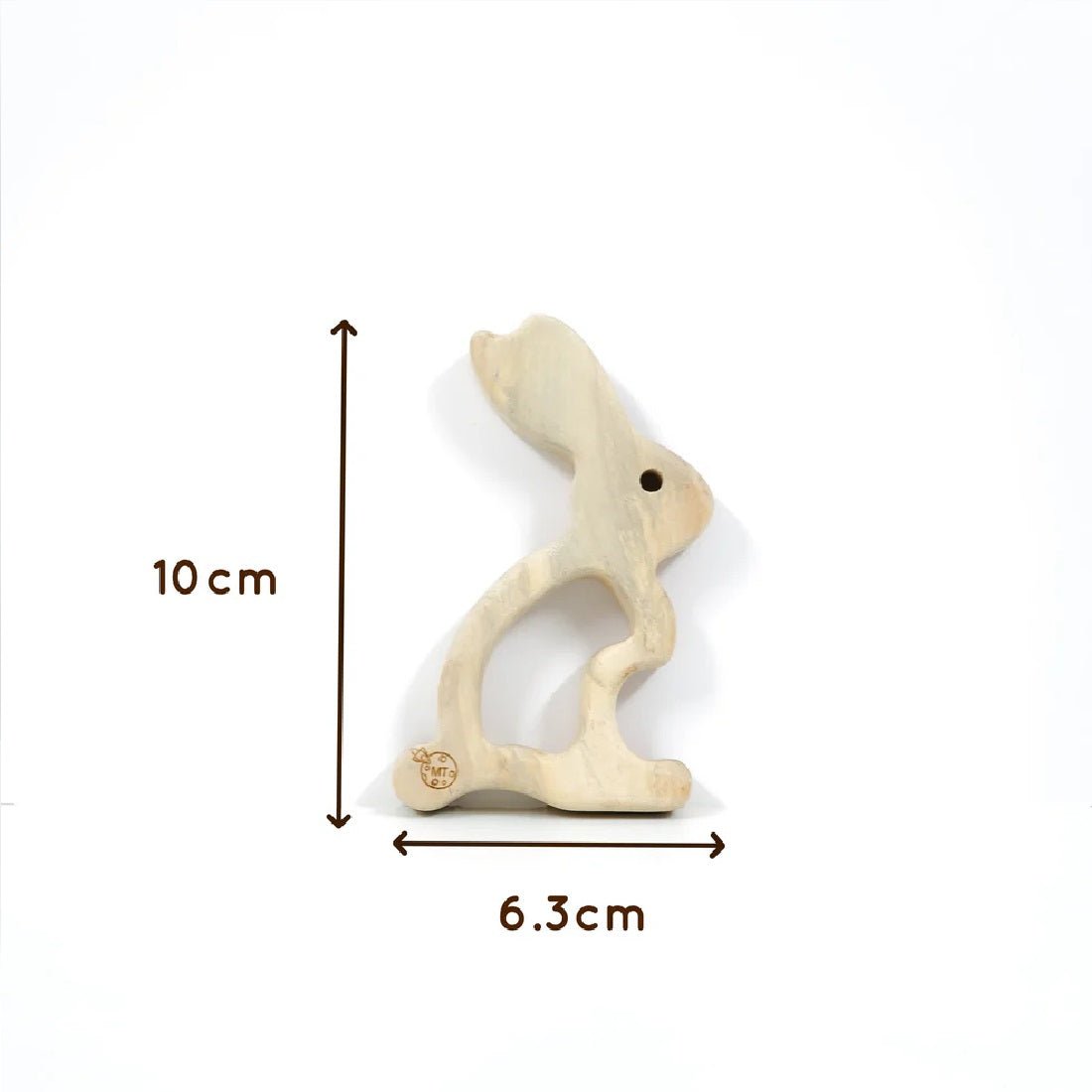Neem Teether Toys – Rabbit, Hedgehog & Koala for Babies – Baby Teethers & Soothers on Brown Living™. SKU: rabbithedgehogkola. Img 4.