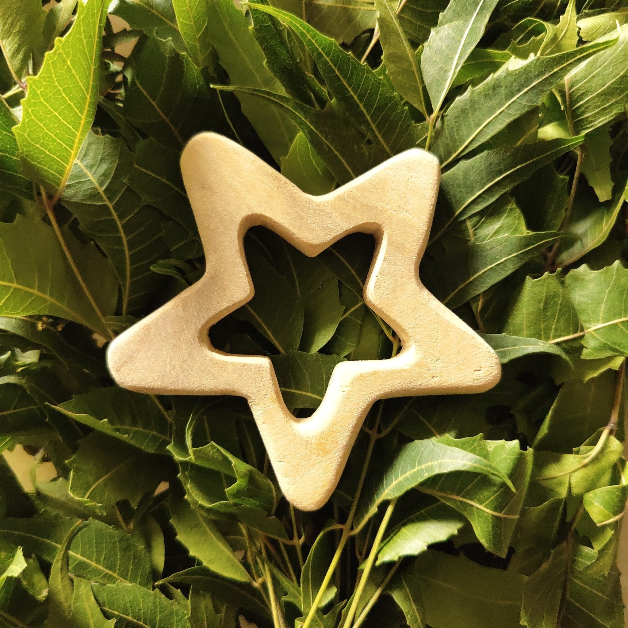 Neem Teethers for Babies | Natural & Chemical - Free Teething Toy – Wooden Toys on Brown Living™. SKU: JNJ0006. Img 4.