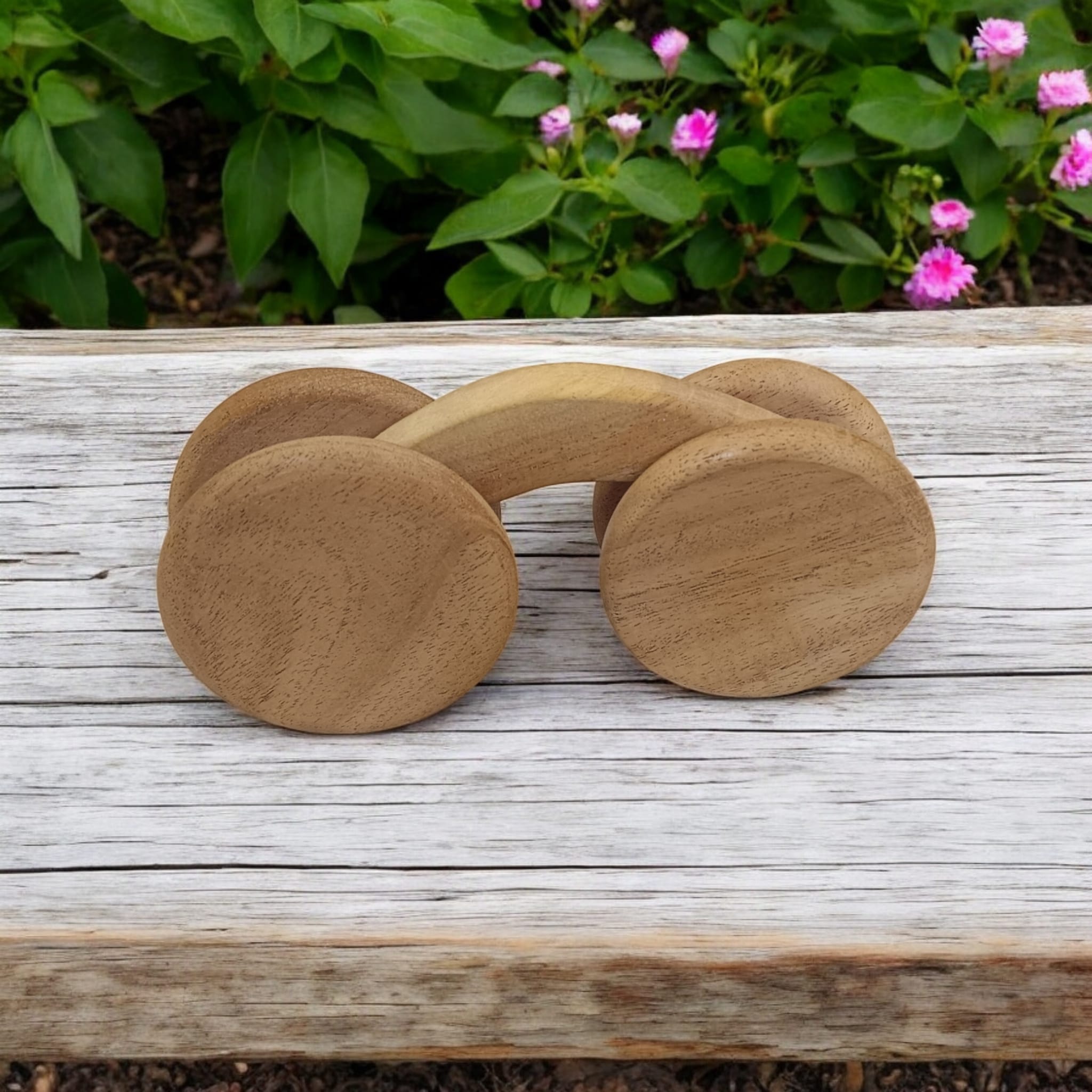 Neem Wooden Jumping Car Toy For Toddlers – Toy Trains & Vehicles on Brown Living™. SKU: W_JCar. Img 2.