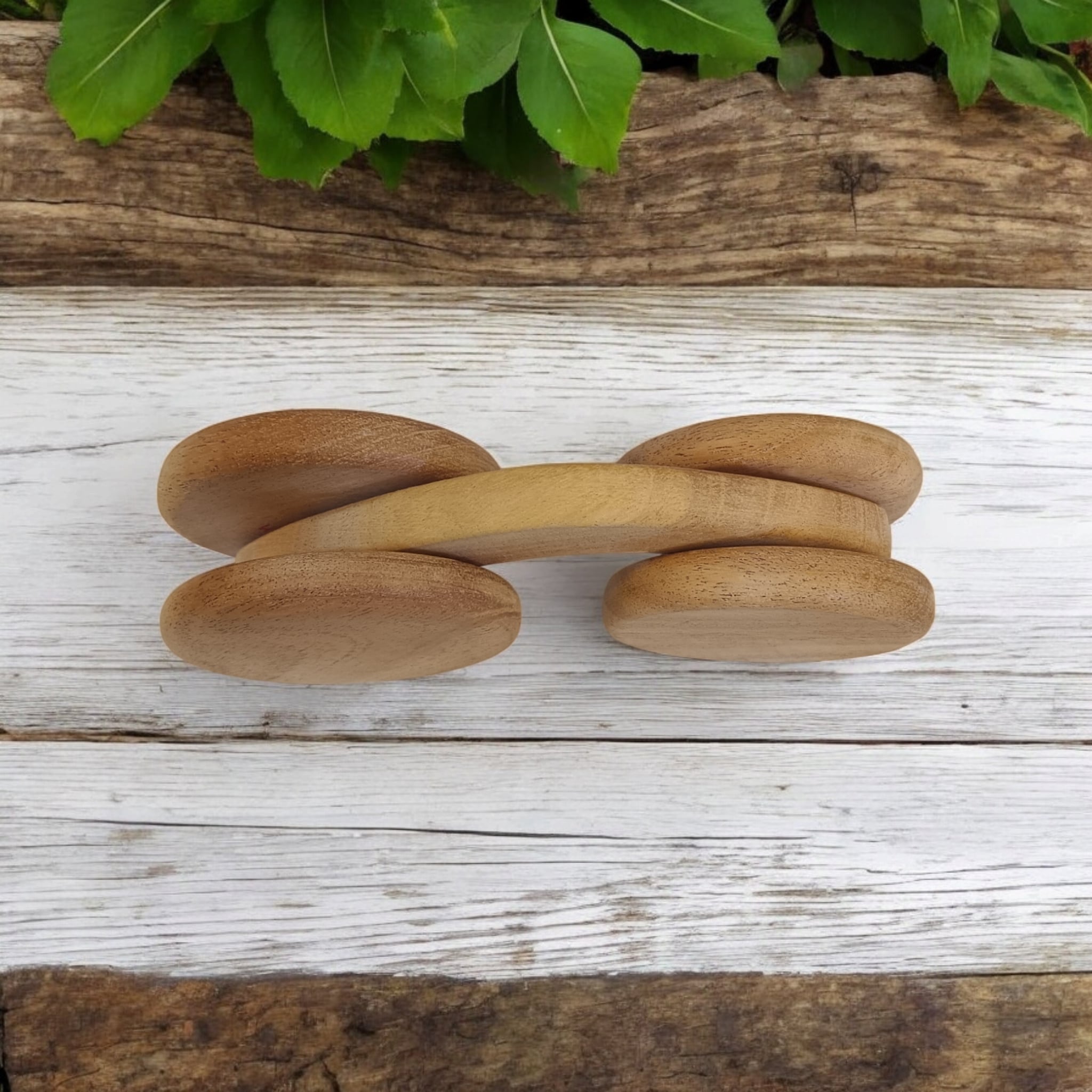 Neem Wooden Jumping Car Toy For Toddlers – Toy Trains & Vehicles on Brown Living™. SKU: W_JCar. Img 5.