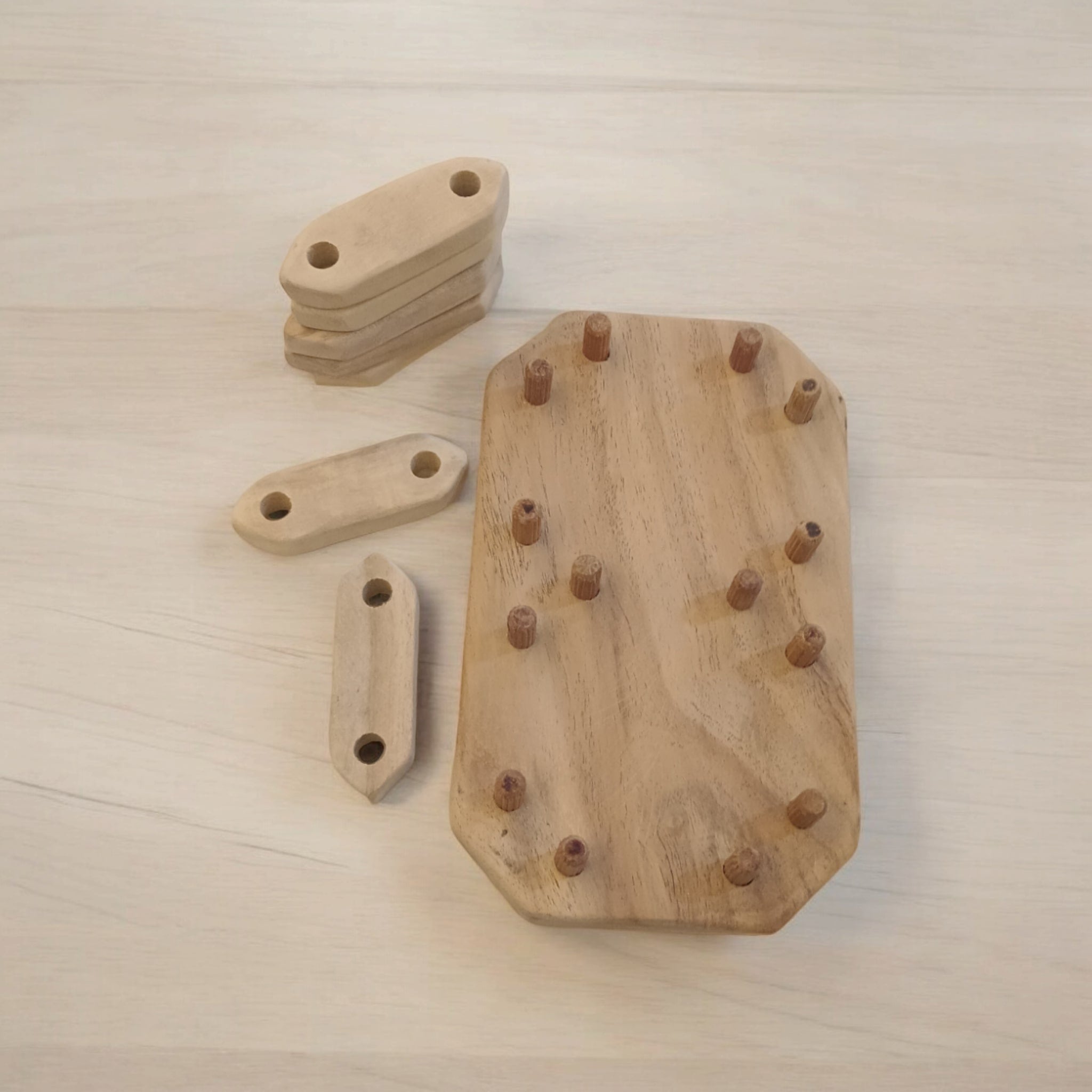 Neem Wooden Number Puzzle 0 To 9 For Babies – Wooden Toys on Brown Living™. SKU: PZL_NMBRPZL. Img 12.