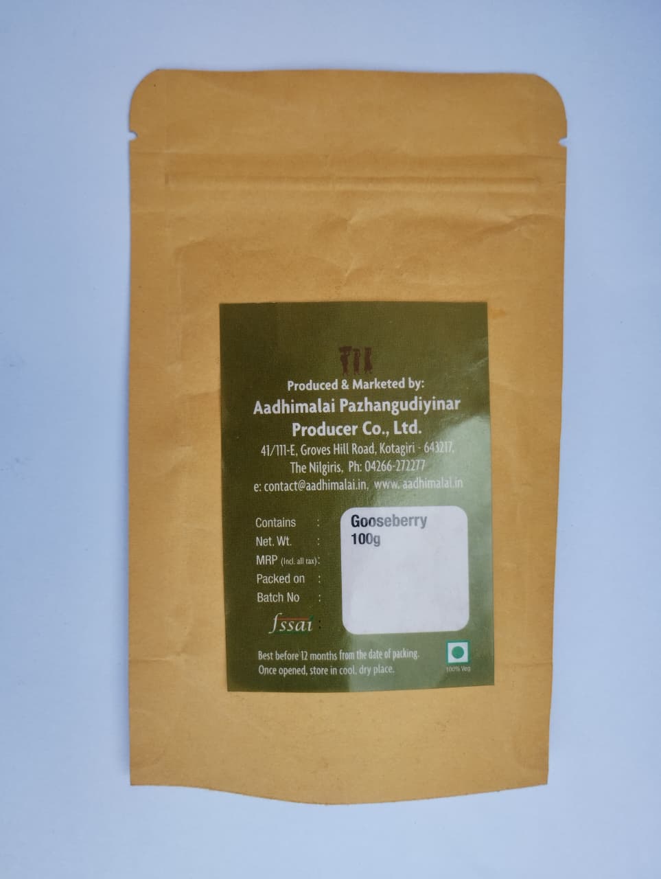 Nelli Mouth Freshener (Unsalted) | Indian Gooseberry Tangy Snack – Dried Fruits, Nuts & Seeds on Brown Living™. SKU: APPCL-042. Img 4.