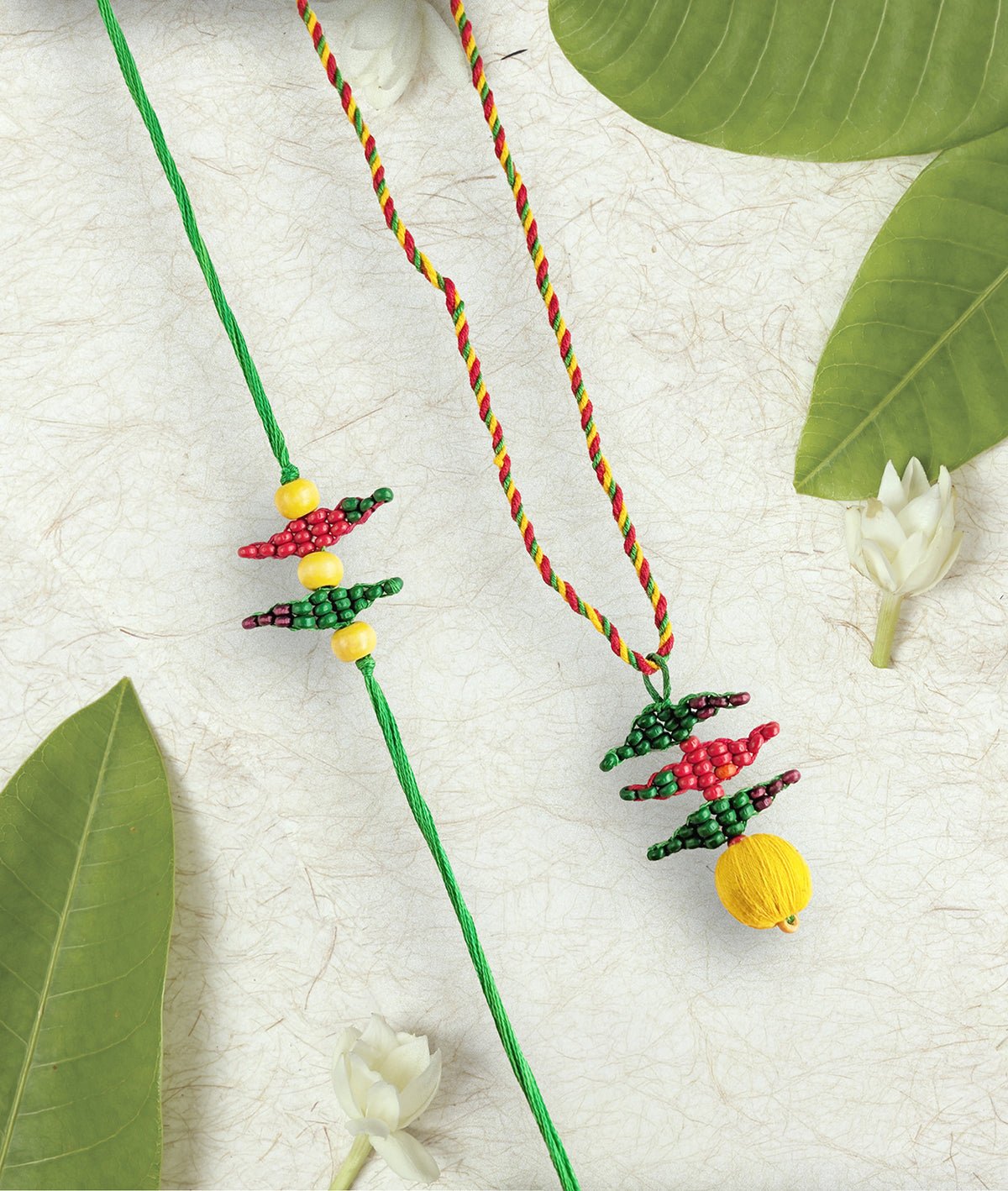 Nimbu Mirch Lumba – Rakhi on Brown Living™. SKU: GUL-17. Img 4.
