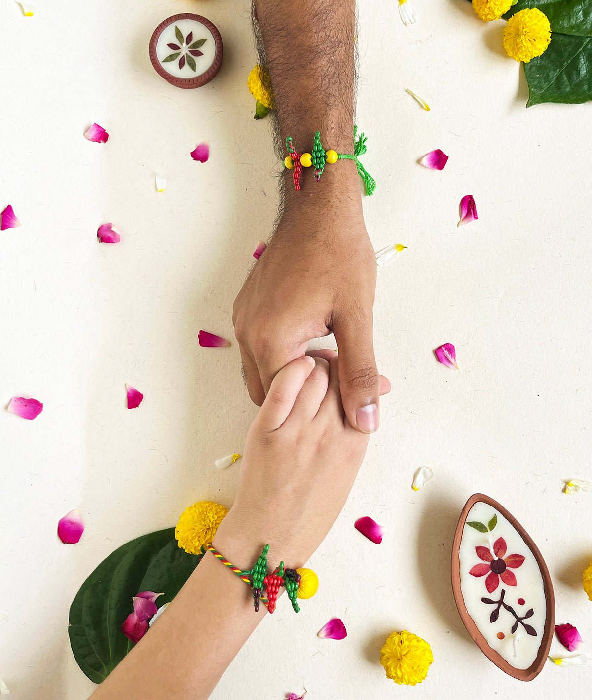 Nimbu Mirch Rakhi – Rakhi on Brown Living™. SKU: GUL-16. Img 2.
