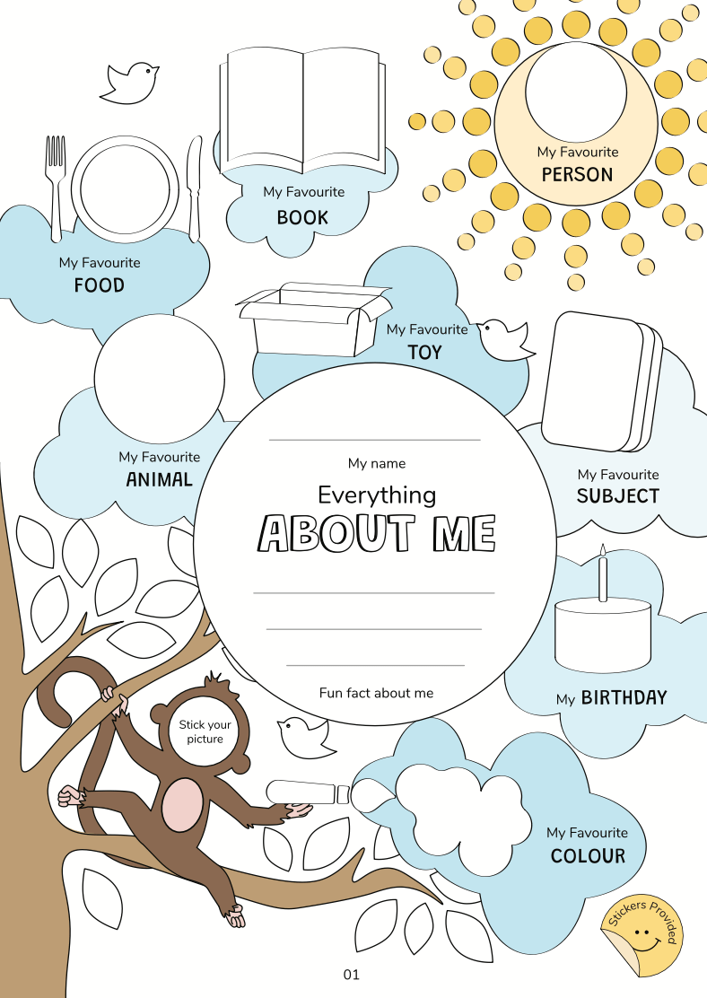 Not So Serious Art Book | Creative Sketch & Doodle Book – Art & Craft Supplies on Brown Living™. SKU: JP-21. Img 5.