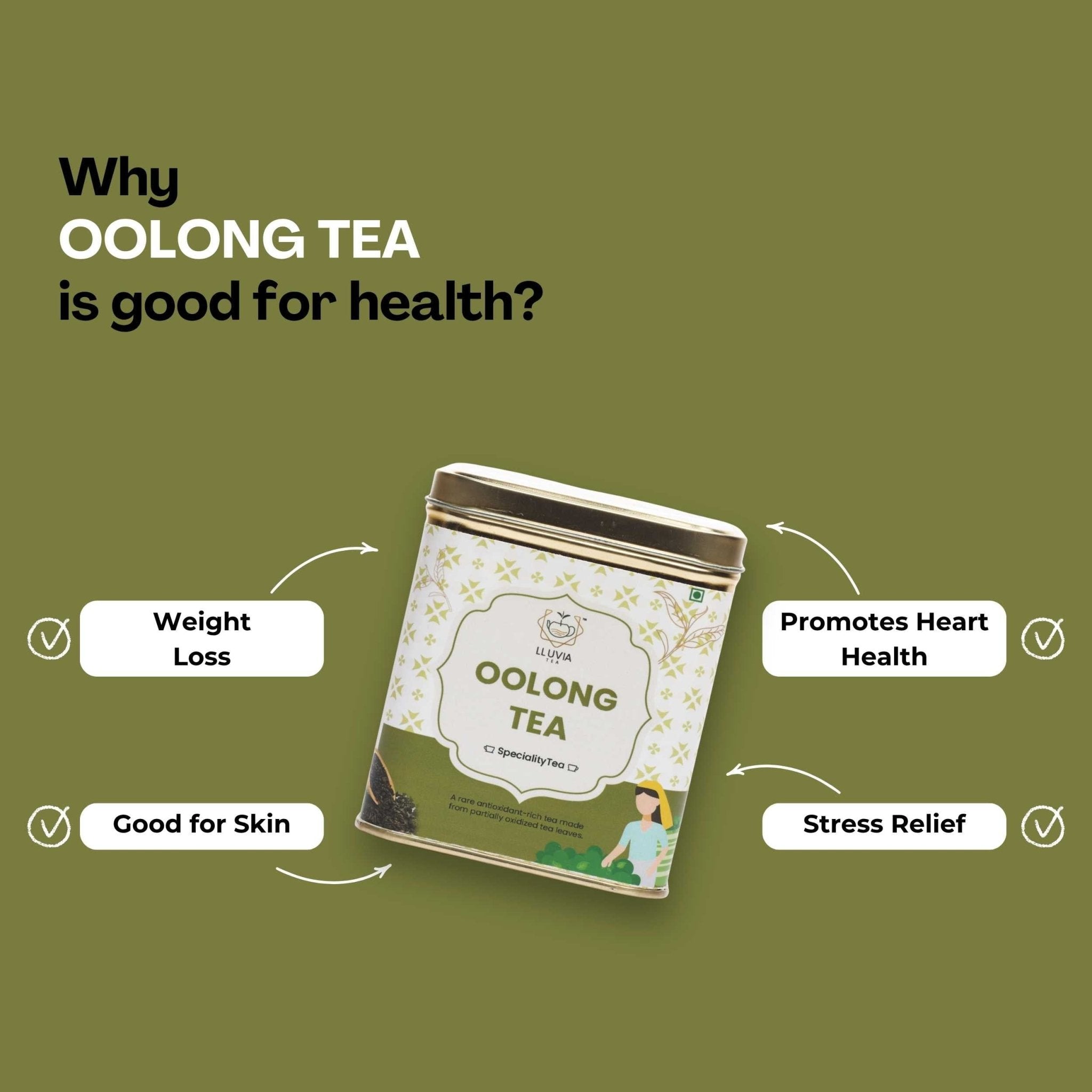 Oolong Tea – Boosts Energy, Weight Loss & Skin Health – 50g – Tea on Brown Living™. SKU: ROTTin50New. Img 5.
