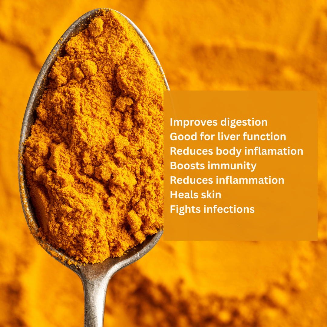 Organic Bio Turmeric Powder 150g | High Bioavailable Curcumin – Seasonings & Spices on Brown Living™. SKU: B0F6KW713Q. Img 4.