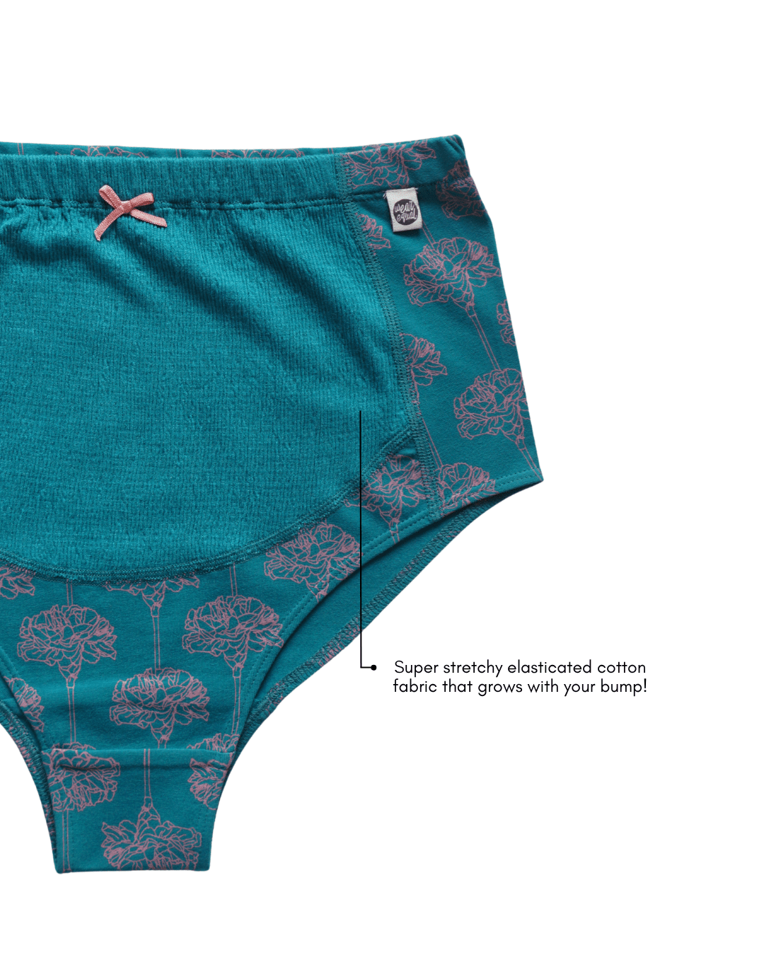 Organic Cotton Maternity Brief | Women’s Comfortable Innerwear – Womens Maternity Wear on Brown Living™. SKU: 005BATEALAOP-S. Img 1.