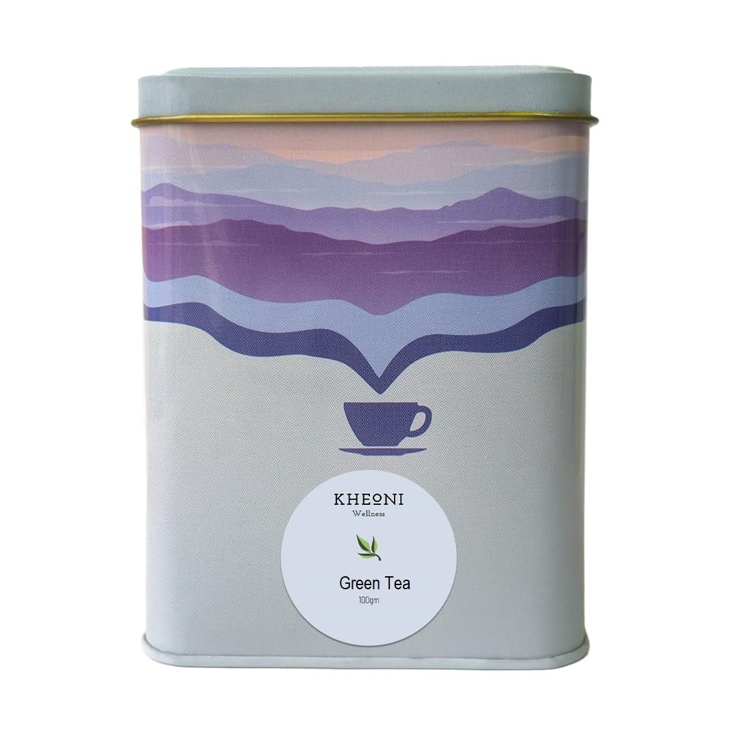 Organic Green Tea - 100g – Tea on Brown Living™. SKU: greentea_100g. Img 1.